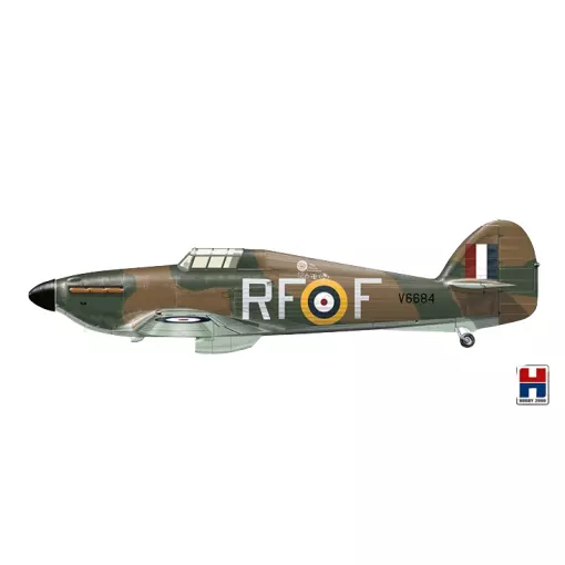 Chasseur Britannique - Hawker Hurricane - 1940 - Hobby 2000 72001 - 1/72