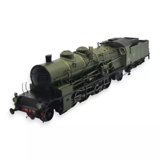 Locomotora de vapor 141 C 331 DCC SON - REE MODELES MB157S - SNCF - HO 1/87