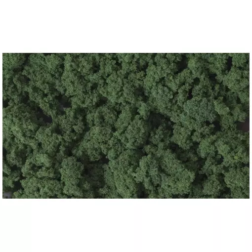 Sachet de flocage vert foncé - Woodland Scenics FC684 - 945ml