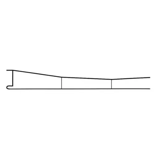 Élément de fil pour caténaire 25 kV Sommerfeldt 149 - HO 1/87 - 0.7 x 450  mm