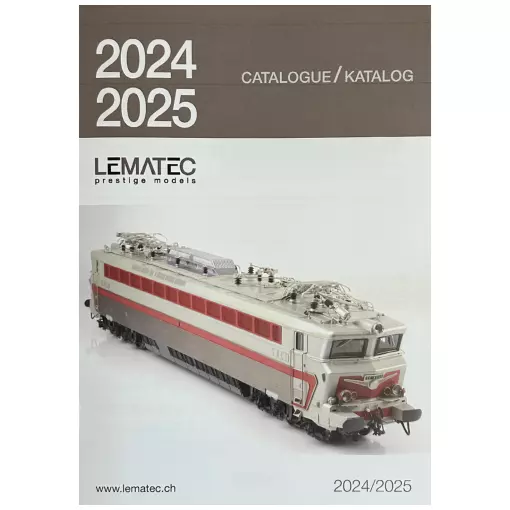 Catalogue fabricant 2024 2025 - Lematec CAT-2024/2025 - N HO O I HOm - 9 pages - Français & Allemands