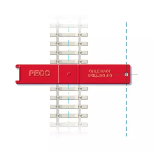 Mast installation template , 2 pieces