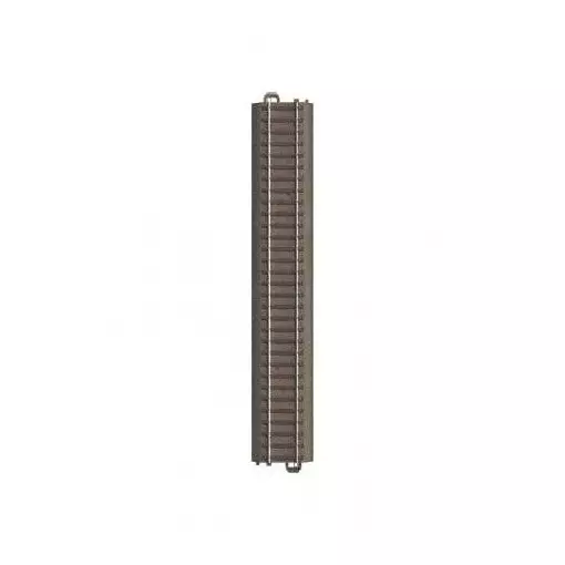 Trix rechte rail 62236 - 236,1 mm - HO : 1/87 - Code 83 - Spoor C