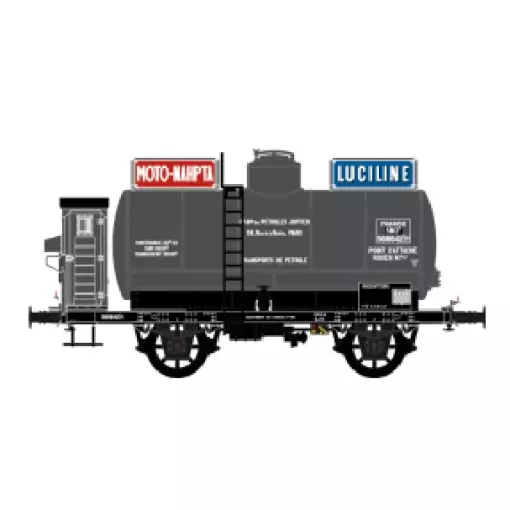 Wagon citerne OCEM à guérite gris MOTO-NAHPTA LUCILINE - LS Models 30456 - HO 1/87 - SNCF - Ep IIIa - 2R