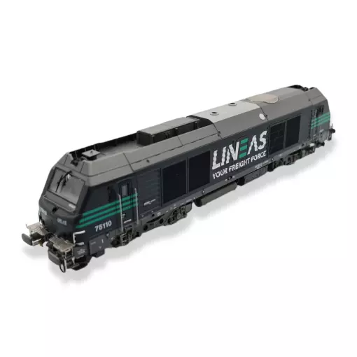 Locomotief Diesel BB 75110 LINEAS DCC SON OS.KAR 7501DCCS - HO 1/87 - EP VI