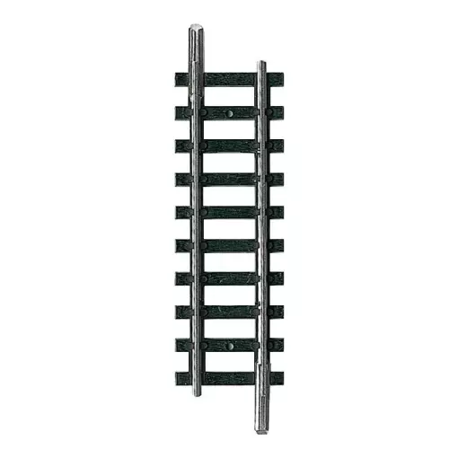 Rail droit Minitrix 50 mm - N : 1/160 - code 80 - 14907