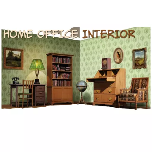 Interno ufficio casa - Miniart 35644 - 1/35