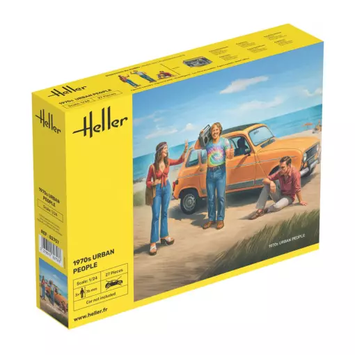 Les citadins des années 1970 - Heller 82757 - 1/24