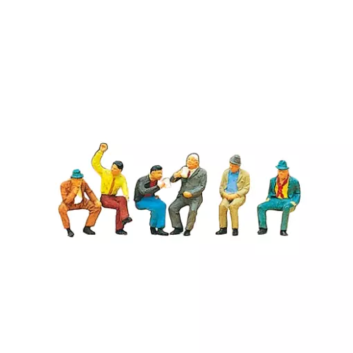 Seated figures III