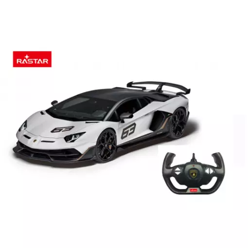 Voiture électrique - Lamborghini Aventador SVJ Blanche RTR - T2M RS96010 - 1/14 