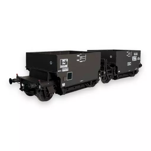 Montluçon ballastkoppelwagen - R37 43106 - HO 1/87 - SNCF - EP IIIb