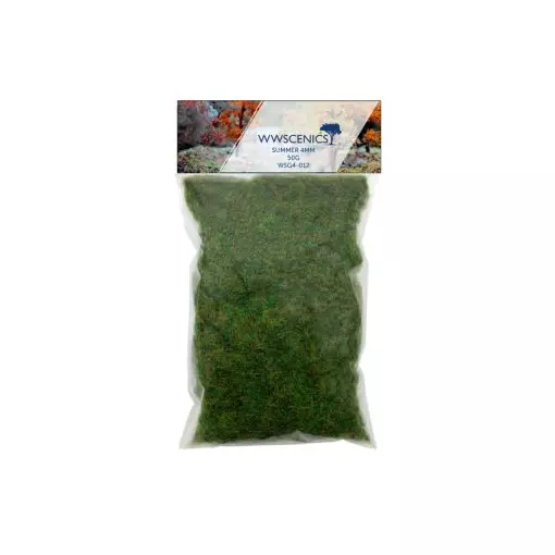 Fibres herbe d'été - WWScenics WSG4-012 - 4 mm - 50 g