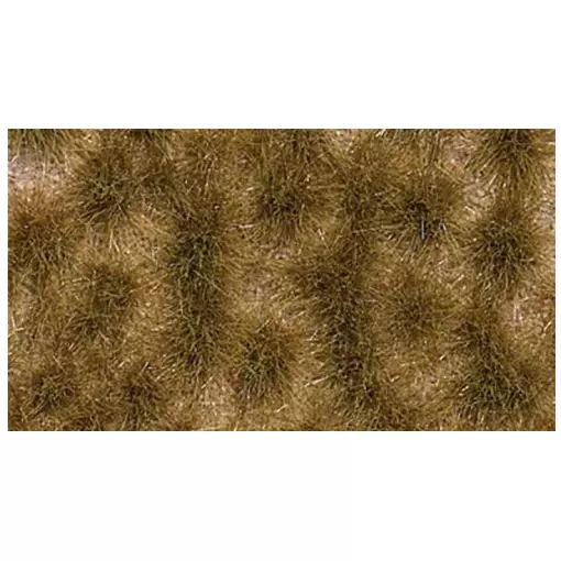 Alfombra decorativa Mechones de hierba amarilla, fibra de 6 mm