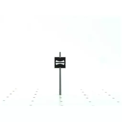 Schild "Untere Stromabnehmer" BOISMODELISME 215023 - N 1/160 - SNCF