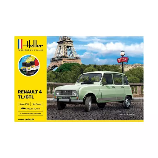 Kit de démarrage - Renault 4TL/GTL - Heller 56759 - 1/24