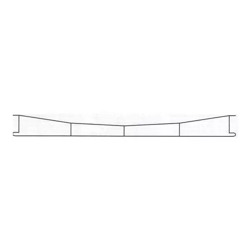 Wire element for Sommerfeldt 148 25 kV catenary - HO 1/87 - 0.7 x 375 mm