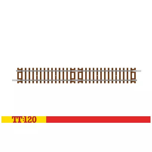 Rail semi-droit allongé - Hornby TT8037 - TT 1/120