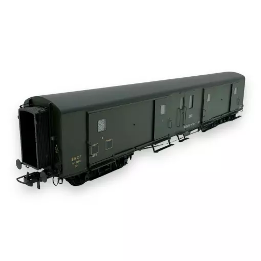 Kastenwagen mit Drehgestellen, metallisiert Ex-PLM - Ree Modelle VB-353 - HO 1/87 - SNCF - Ep III - 2R