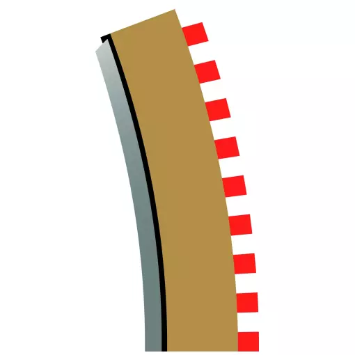 Curved Track - SCALEXTRIC - C8282 - 1/32