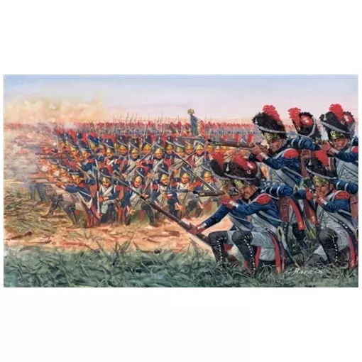 Grenadiers Français - Guerre Napoléoniennes - Italeri 6072 - 1/72