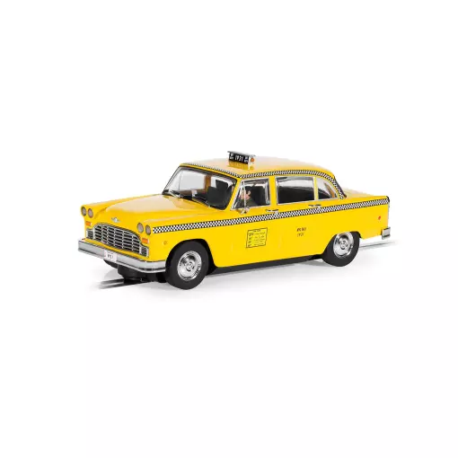 Voiture Analogique - Taxi de New-York 1977 - Scalextric CH4432 - Super Slot - Echelle I 1/32