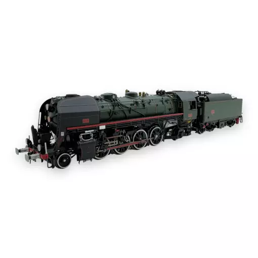 Locomotive à vapeur 141.R.1244 - Trix 25141 - HO 1/87 - SNCF - Ep VI - Digital sound fumigène - 2R