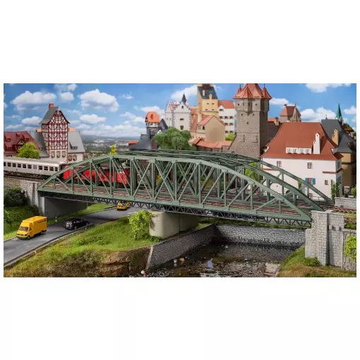 Puente en arco, 2 carriles - FALLER 120507 - HO 1/87