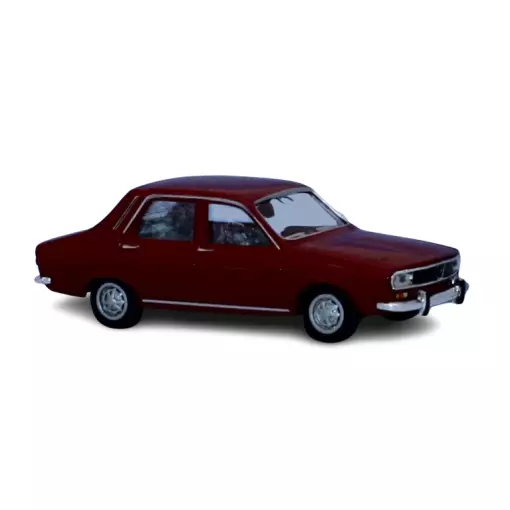 Renault 12 TL rosso bordeaux - SAI 2225 - HO 1/87