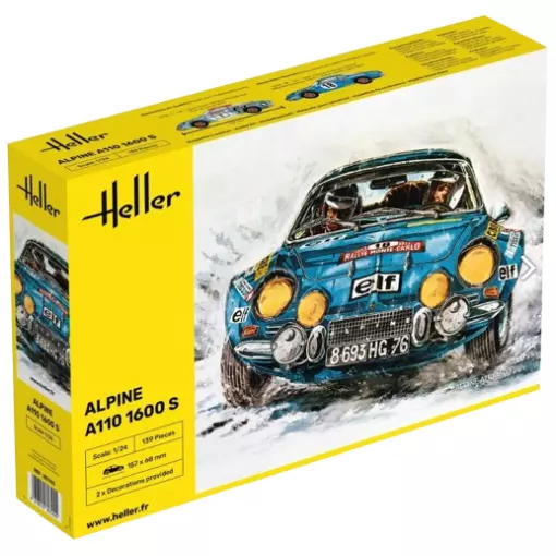 Alpine A110 (1600) - Heller 80745 - 1/24