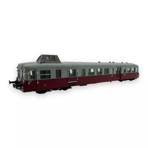 Autorail diesel X 3829 « Picasso », livrée rouge rubis/gris perle - Jouef HJ2616 - HO 1/87 - SNCF - Ep III - Analogique - 2R
