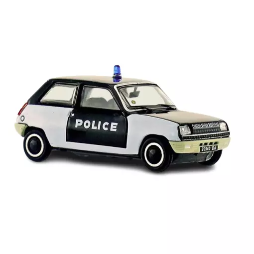 Voiture Renault R5 Alpine Turbo - REE MODELES CB167 - HO 1/87 - POLICE