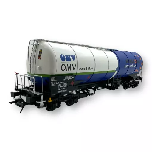 Zans OMV/Wascosa wagon-citerne - Lenz 42323-11 - DB - 0 1/43 - 2R - EP VI