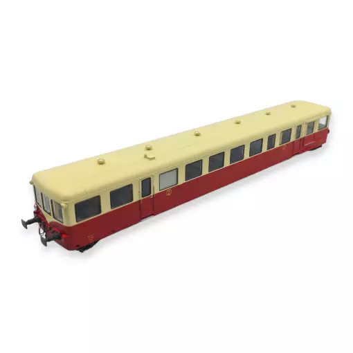 Aanhangwagen XR-7405 Rood/Crème "Limoge" REE MODELES VB443AC - SNCF - HO 1/87