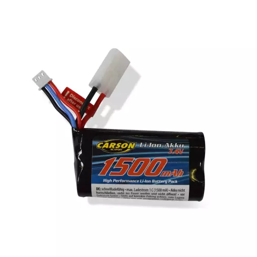  LiIon Battery FE-Line TAM - 7,4V/1500mAh - CARSON 500608199