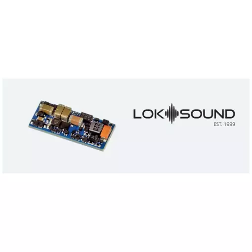 Altavoz en blanco para decodificador LokSound 5 Nano DCC - ESU 58925 - N