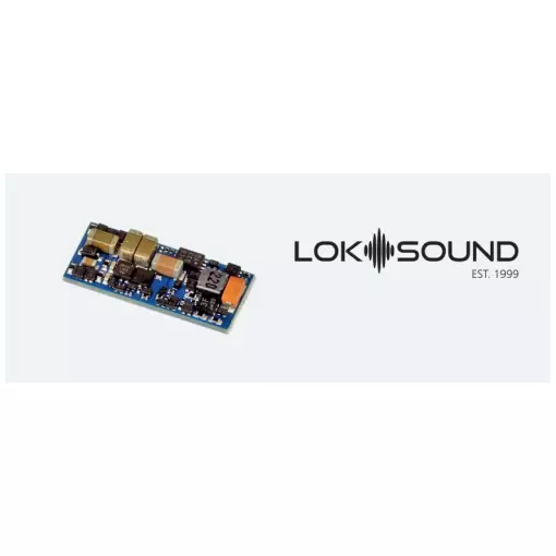 Décodeur vierge LokSound 5 Nano DCC Haut-parleur - ESU 58925 - N