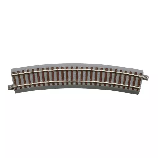 GEOLINE GB22.5 curved rail - R 502.7mm - 22.5° - ROCO 61128 - HO 1/87 Code 83