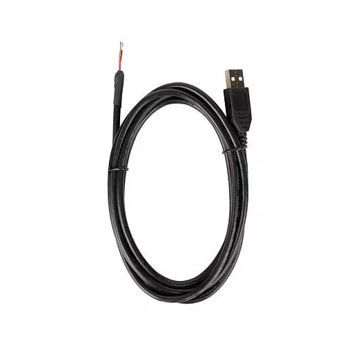 2 metre USB 2.0 type A plug and open end cable FALLER 180731