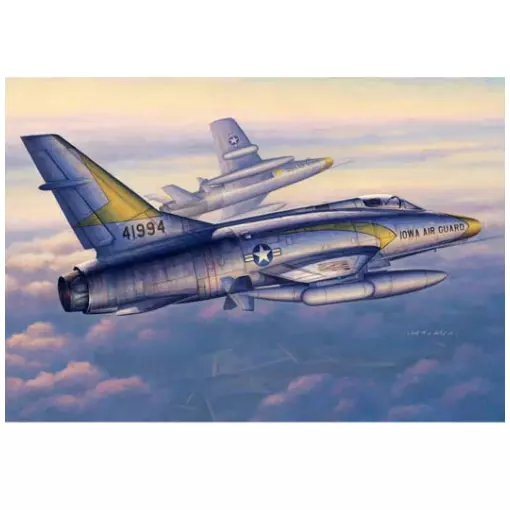 Avion de chasse - F-100C Super Sabre - Trumpeter 02838 - 1/48