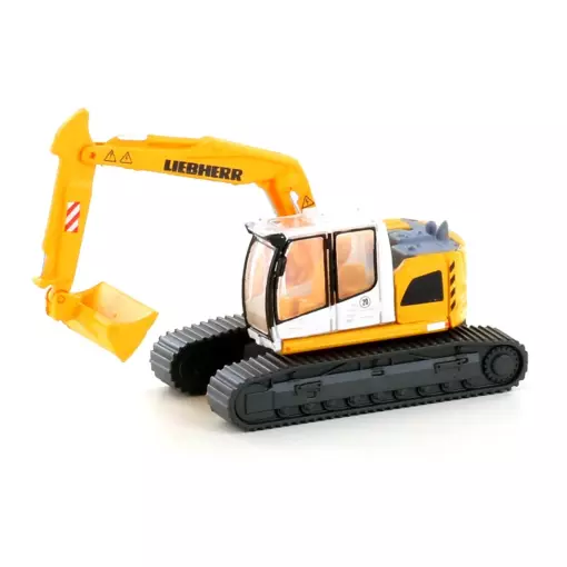 Pelleteuse compacte Liebherr sur chenille LEMKE 4267 - N 1/160 - véhicule miniature