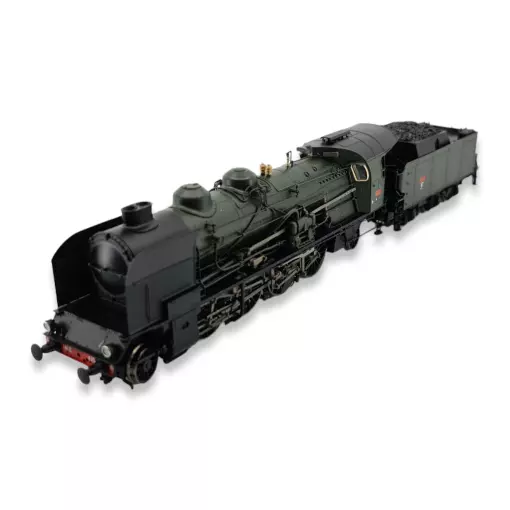 Locomotive à vapeur 4-141 E 425 REE Modèle MB127SAC - HO : 1/87 - SNCF - EP III