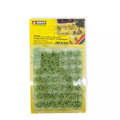 Lote 42 mechones de "plantas de campo" 9mm - HO 1/87 - NOCH 07041