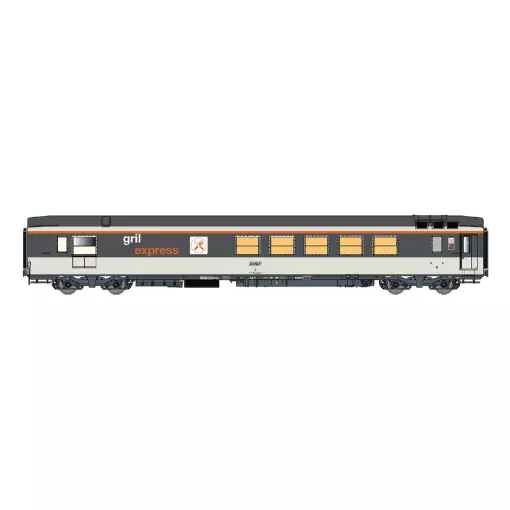 Voiture restaurant "Gril express" - LS Models 40145 - HO 1/87 - SNCF - EP IV-V