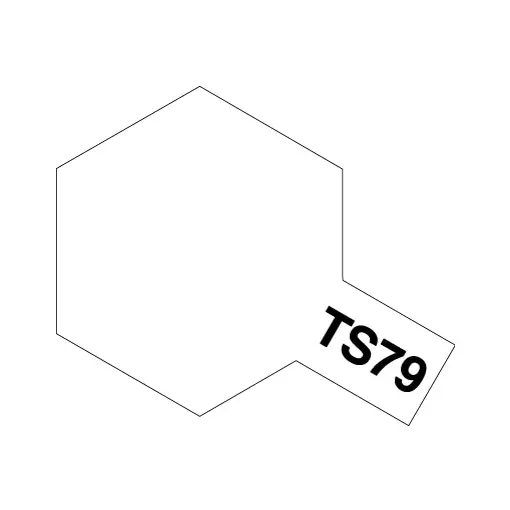 Peinture Transparente semi-brillant en spray TS-79 - Tamiya 85079 - 100 ml 