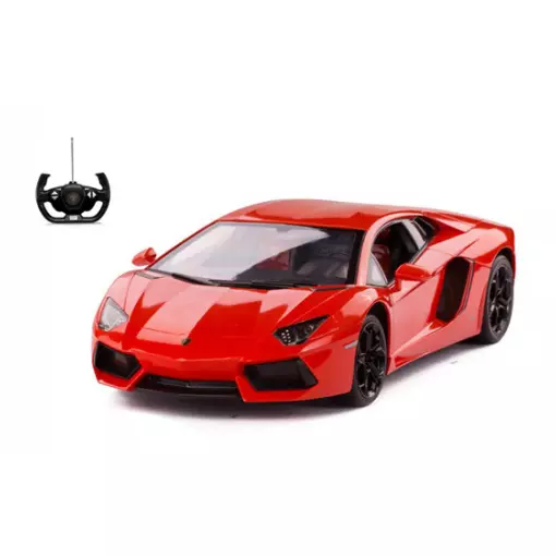 Voiture électrique - Lamborghini Aventador LP700-4 Rouge RTR - RASTAR RS43000 - 1/14