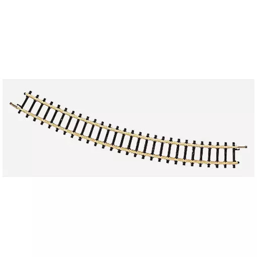 Curved track, radius 195mm 30