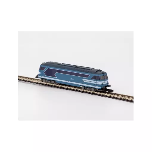 Locomotive diesel BB 67522 Bleu Digitale - AZAR MODELS L01-BL2D SNCF - Z 1/220 - EP IV