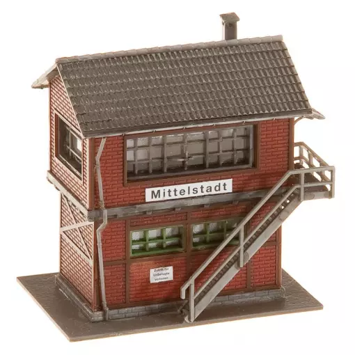 Mittelstadt signal box - FALLER 222161 - N 1/160