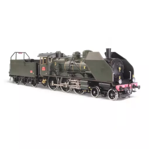 Steam locomotive 1-230 B N°814 - Fulgurex 2280/4S - HO 1/87 - SNCF - Ep III - 2R