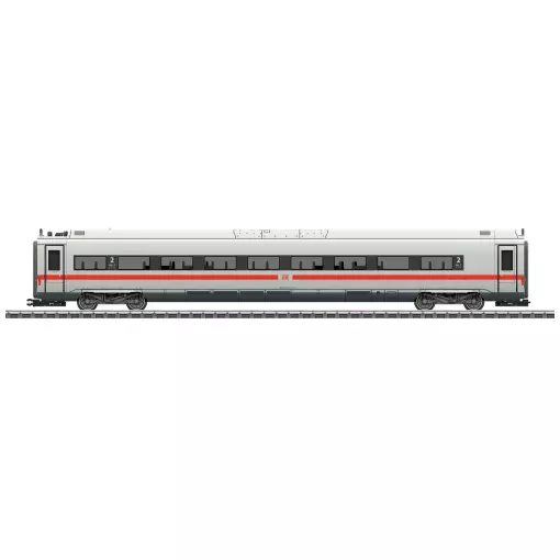 Marklin ICE 4 Passenger Coach 43725 - HO: 1/87 - DB - EP VI - Supplementary set